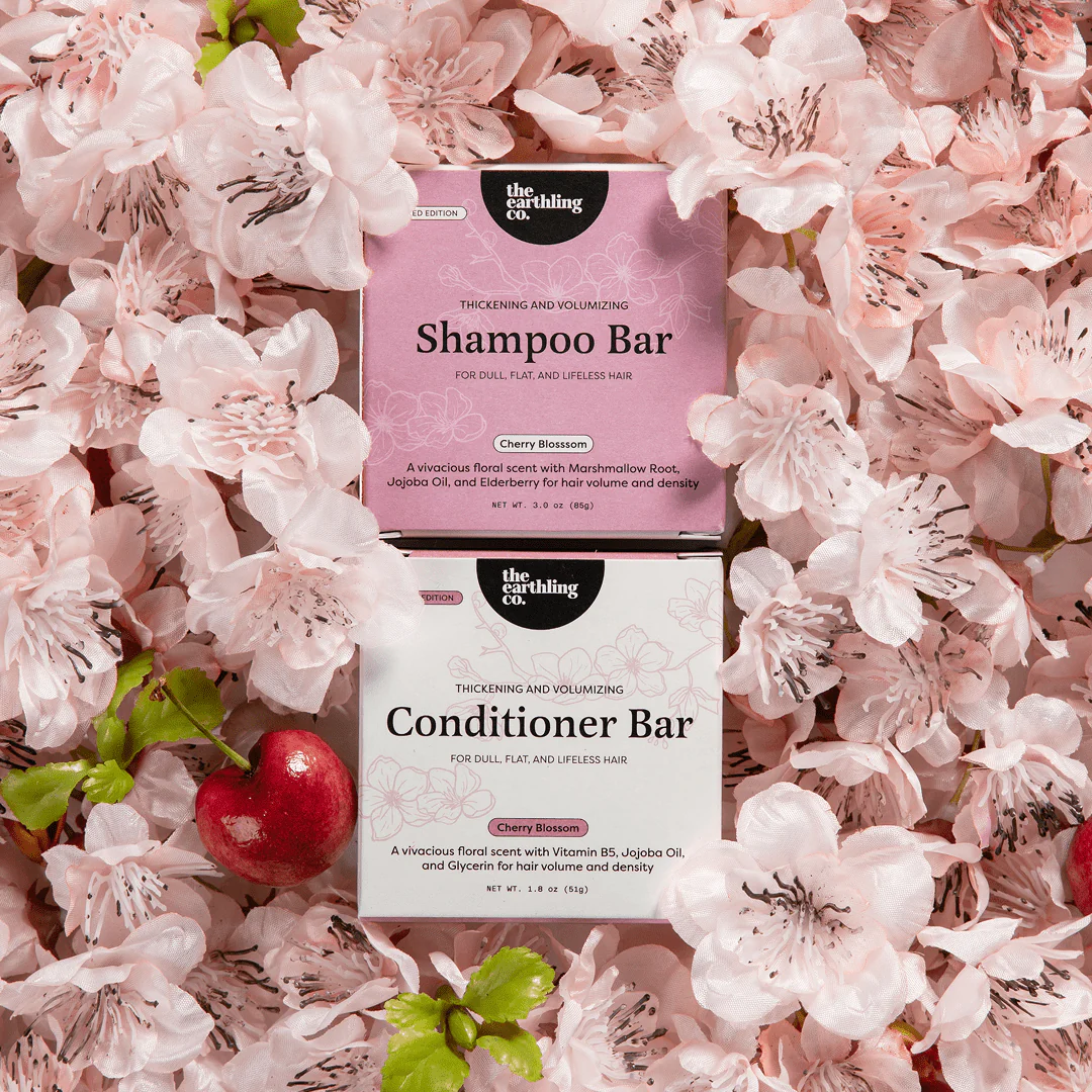 Cherry Blossom Shampoo and Conditioner for Thickness & Volume - Image 11